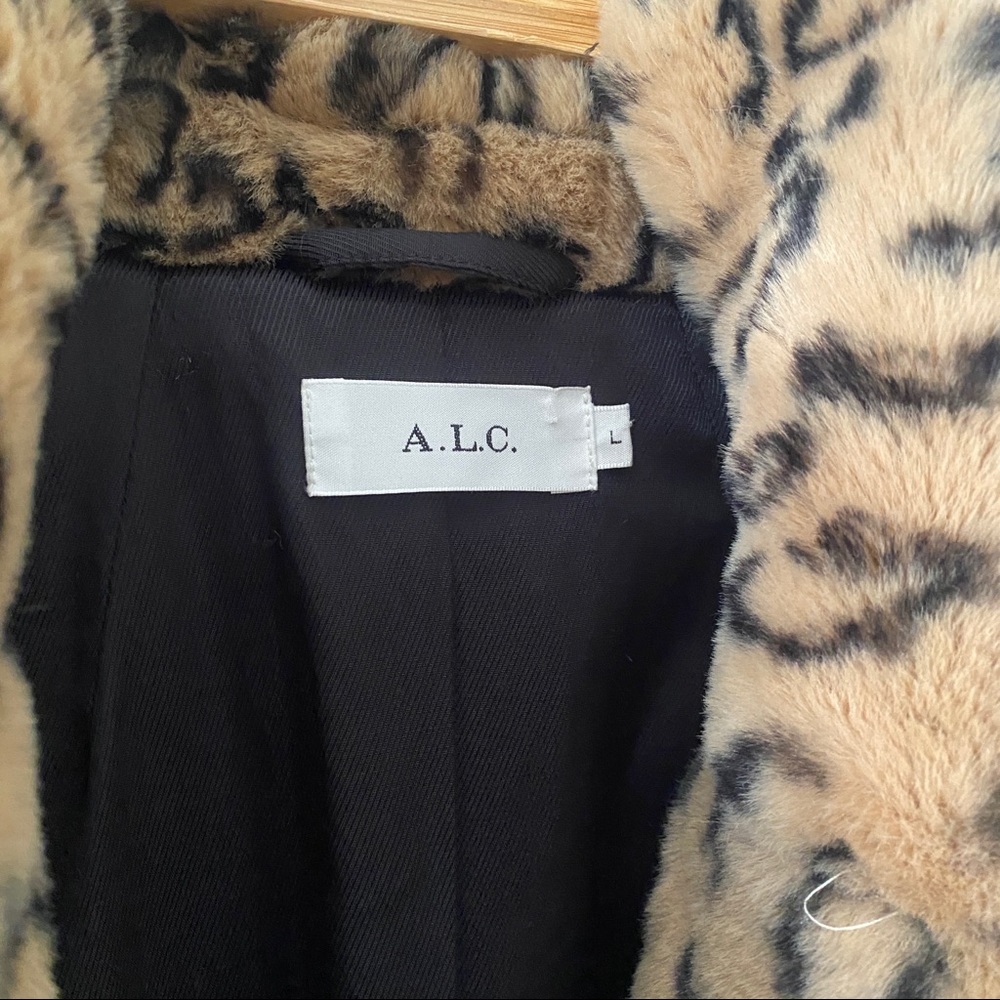 A.L.C. Leopard Print Jacket - Picture 5 of 7